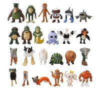 24PCS Italian Brainrot Action Figures Set,Tralalero Tralala Italian Brainrot Toys,Tung Tung Tung Sahur Figures,1.8-3.3in Funny Collectible Desk Toy for Kids & Adults Safe Gifts for Fans Ages 6+