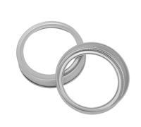24pcs Jar Lifting Yoke Wire Hanger for Canning Jars, Tinplate Silver