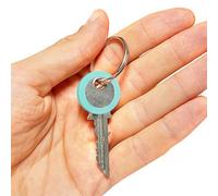 24Pcs Key Covers Caps,2.5cm Soft Silicone Stretchy Keys Covers for House-Key,Head Protectors for for Standard Keys,Not for Odd-Shaped Keys,Key-Identifier Coding Rings