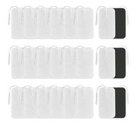 24pcs Large Electrode Pads for TENS, TENS Machine Pads for 2mm PIN Connector, Durable Unit Replacement Pads, TENS Pads Replacement Self-Adhesive Electrodes for Effective Pain Relief Management