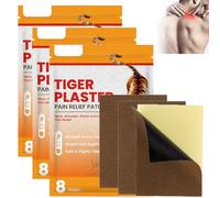 24PCS MEITREND Tiger Balm,Instant Pain Relief Patches,Joint Relief Cream,Feet & Shoulder & Leg & Arm,Knee Pain Relief Patches,Easy to Use & Remove,Long Lasting,Portable Design