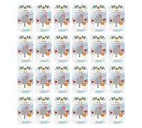 24pcs Merry Christmas Surprise Scratch Card, Scratch to Reveal, Scratch Off Snowman Cute Card Your Own for Writing Ticket, S