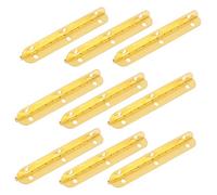 24pcs Mini Hinges Iron Continuous Piano Hinge for Boxes
