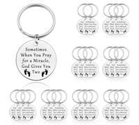 24PCS Mother of Twins Gift Expecting Parents Gift First Time Daddy Gift Baby Announcement Gifts for New Mom Dad Soon to Be Parent Gift Mommy to Be Gift Hospital Delivery Gift Baby Gender Reveal Gift