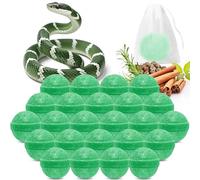 24Pcs Natural Snake Repellent Powerful Snake Away Repellent Balls for Outdoors Indoor, Repel to Snakes Rats and Other Pests, Natural Plant Formula Pest Insect Control