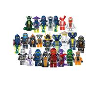 24pcs Ninja Wars Python Horde Minifigures Toys Fit Lego