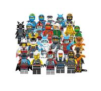 24Pcs Ninjago Mini Figures Kai Jay Sensei Wu Master Blocks Toys Fit Lego