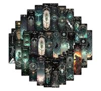 24Pcs Nordic Constellation Bookmarks, Premium Anti-Warp Cardboard with Minimalist Big Dipper/Orion Prints, Nordic Style for Nordic Design & Constellation Enthusiasts