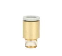24pcs One-Touch Fittings Hexagon Socket Head Male Connector KQ2 KQ2S KQ2S04 KQ2S06 KQ2S08 KQ2S10 KQ2S12 KQ2S16 -M5A/M6A/01AS/02AS/03A(KQ2S08-02AS)