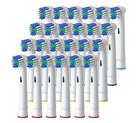 24pcs Pcs Electric Toothbrush Replacement Head Soft Bristle Tooth Brush Heads, Compatible for Oral B, Toothbrush Nozzles SB-17A