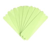 24pcs PEVA Glow in Dark Anti Slip Step Strips for Wet Areas | Reflective Green Adhesive Tape, Fast No Drill Fit, Traction for Shoes and Bare Feet on Wood Steps