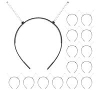 24pcs Plastic Headband Frames for Women DIY Craft Headbands