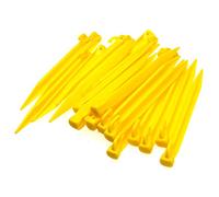 24pcs Plastic Tent Pegs Durable Spike Hook Awning Camping Caravan Pegs Accessory