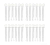 24PCS Pool Connectors and Seals Replacement Pins Compatible with Metal For Frame Pools Models 10ft, 12ft, 13ft, 24ft Constructed from ABS Material