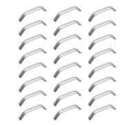 24pcs Portable Sturdy Aluminum Alloy Cabinet Hardwares Fashionable and Practical for Long Time Use Comfortable Grip Home Hardwares