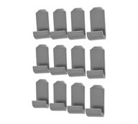 24pcs Reusable Car Cable Clips for Auto Wire Management(white)