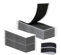 24PCS Rug Gripper for Carpeted Floor, Carpet Stickers for Rugs Stop Rugs Moving on Carpet, Suitable for All Kinds of Rugs, Carpet Grippers for Wooden Floors, Tiles, Marble & More (3 x 10 cm)