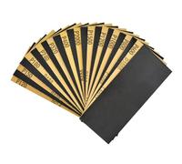 24pcs Sanding Paper Wet Sandpaper Set Grit Wet and Dry Grit from 120 to 2000, Fine Sandpaper,Metal,Wooden Furniture,Stone,Varnish,Emery Paper Varnish Walls Glass Sanding Finishing