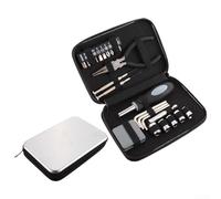 24pcs Screwdriver Sets, Carbon Steel Screwdrivers Bits Sockets Wrenches Tape Measures Pliers Watch Repair Tools