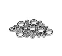 24PCS Sealed Steel Bearing Kit For 1 24 RC Crawler FMS Upgrade Compatible With 1/24 RC Crawler