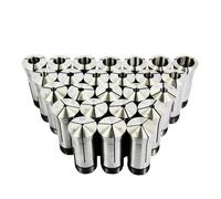 24pcs/Set Round Type 5C Spring Collets, 3-26mm High Precision Collet Chuck for CNC Engraving Milling Lathe Tool