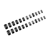 24pcs Short Square False Nails With Leopards Pattern Artificial Nails Press On Nails For Sweet And Stylish Enthusiasts