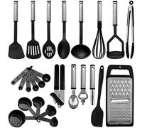 24Pcs Silicone Kitchen Utensil Set Cooking Tools