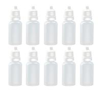 24Pcs Squeezable Plastic Dropper Bottles with Screw Caps Cosmetic Sample Eye Liquid Squeeze Bottles Small Dropper Refillable Container 20ml/0.67oz