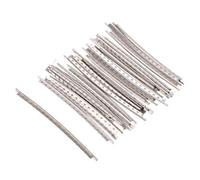 24Pcs Stainless Steel 2.2mm Width 22 Fret 24 Frets Guitar Fret Wires Fretwire Set For Electric Guitar Bass Fingerboard