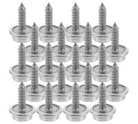 24pcs Stainless Steel Alphabet Snap Button Set
