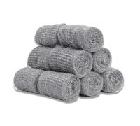 24pcs Steel Wool Mice,Wire Wool Mice,Coarse Wire Wool Rats Wall Hole Fill Fabric for Removing Paint, Metal Fine Steel Wool Rodent Control,Cleaning&Closing Small Hole DIY Fill Fabric