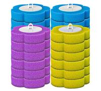 24Pcs Toilet Brush Refills, Replacement Head for Cleaning System, Wand Replacement Heads for Home Bathroom Kitchen