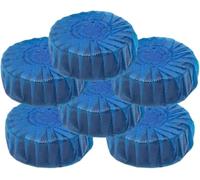 24pcs Toilet Cistern Blocks | Long-Lasting Blue Toilet Cleaner Blocks for Continuous Flush Freshness | Helps Prevent Limescale, Odours & Stains | Suitable for Home, Office, & Toilets