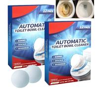 24Pcs Toilet Cleaner Active Tablets,Tablets Toilet Freshener,Toilet Bowl Cleaner,Toilet Limescale Remover,Toilet Stain Remover Heavy Duty,Strong Toilet Cleaner for Stains,Toilet Cleaning Tablets