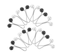 24Pcs U Shaped Hijab Pins Beautiful Decorative Scarf Clips for Women Strong Grip Accessories for Various Occasions for Daily Wear Parties and Weddings