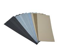 24PCS Ultra-Fine Sand Paper 1000 to 20000 Grit,9 x 3.6 Inch Premium Wet Dry Sandpaper 12 Grits Assorted for Wood Metal or Auto Sanding