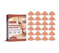24pcs Uv Protection Nose Patches, Nose Protector from Sun, Prevent Nose From Tanning, Sun Protection Nose Patch Gift for Men Women Sports Tanning Outdoor