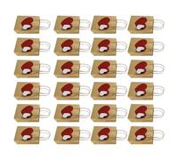 24PCS Valentines' Day Gift Bags Krafts Paper with Hearts and Handle Gift Wrapping Bags Suitable for Various Occasion Wedding Party Supplies