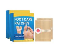 24pcs Verruca Treatment, Plantar Care Plasters for Hands, Feet, Gentle Plasters for Corn Removal and Pain Relief (2 PCS)