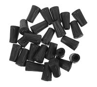 24Pcs Walking Stick Tips Durable Rubber Cane Tip Ends for Hiking Poles Trekking Pole Protection Non Slip Covers for Enhanced Stability and