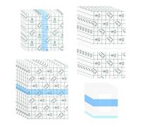 24PCS Waterproof Dressings for Wounds, Self-Adhesive Wound Dressing, 4 Sizes Mixed Waterproof Dressings with Cotton Absorbent Pad, Suitable for Swimming, Showering, Tattoo Aftercare, Skin Protection