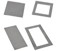 24Pcs Welding Exercise Plates Thickened Steel Sheets Coupons for Home Workshop Skill Development Practice Kit for Beginner