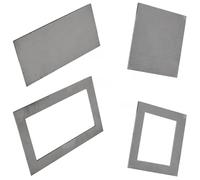 24Pcs Welding Exercise Plates Thickened Steel Sheets Coupons for Home Workshop Skill Development Practice Kit for Beginner