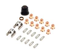 24pcs Welding Tool Consumables Set Record Player Various Welding Models for Accurate Operations High Efficiency Fluorescent Matter Torch Outlet Electrode