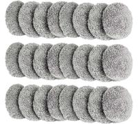 24Pcs Window Cleaner Cloth Weeper Vacuum Cleaner Parts Robot Vacuum Cleaner Wet Mop for Hobot168 for Hobot188