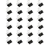 24Pieces Stainless Steel Binder Clip Metal Long Tail Paper Clamps Foldback for Food Bag Document Drawing Board Stainless Steel Clips