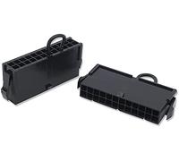 24Pin Power Adapter Power Supply Jump Start Bridging Nylon Connector for Motherboard Chassis Fan Water Cooling Parts Testing Practical treatment