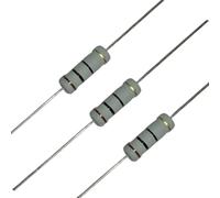 24R | 10Pcs 3W Carbon Film Resistor 5% 1.8R 2R 2.2R 1K8 2K 2.2K 18 20 22 180 200 220 R K Ohm Resistance 1R8 2.2 2Ohm 110R 130R 470R New 2026 High for Reliable Electronic Component, Precision