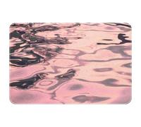 24Rounded Corner Floor Mat - Non-Slip Absorbent Bath Mat for Bathroom Kitchen Entryway, Soft Quick-Dry Fabric, Pet-Friendly Home Decor