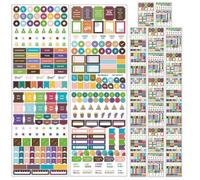 24sheet Planner Stickers, Budgeting Reminder Stickers for Finance Journal, Bill Payment Reminders, Money Tracking Decals, Monthly Weekly Daily Planner, Calendar and Scrapbook Accessory